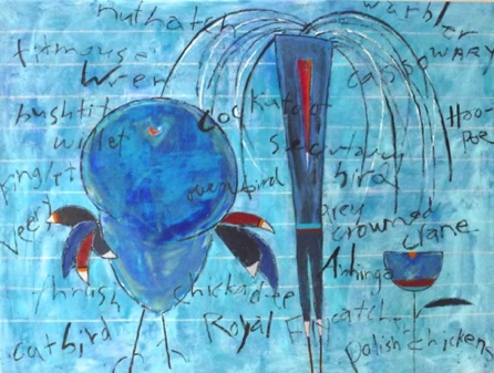 Two Guys
acrylic on canvas
48&rdquo; x 36&rdquo;
2015